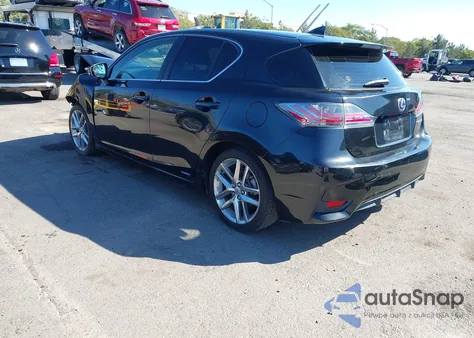 2017 Lexus Ct 200H из США, поврежденный, VIN JTHKD5BH0H2288176